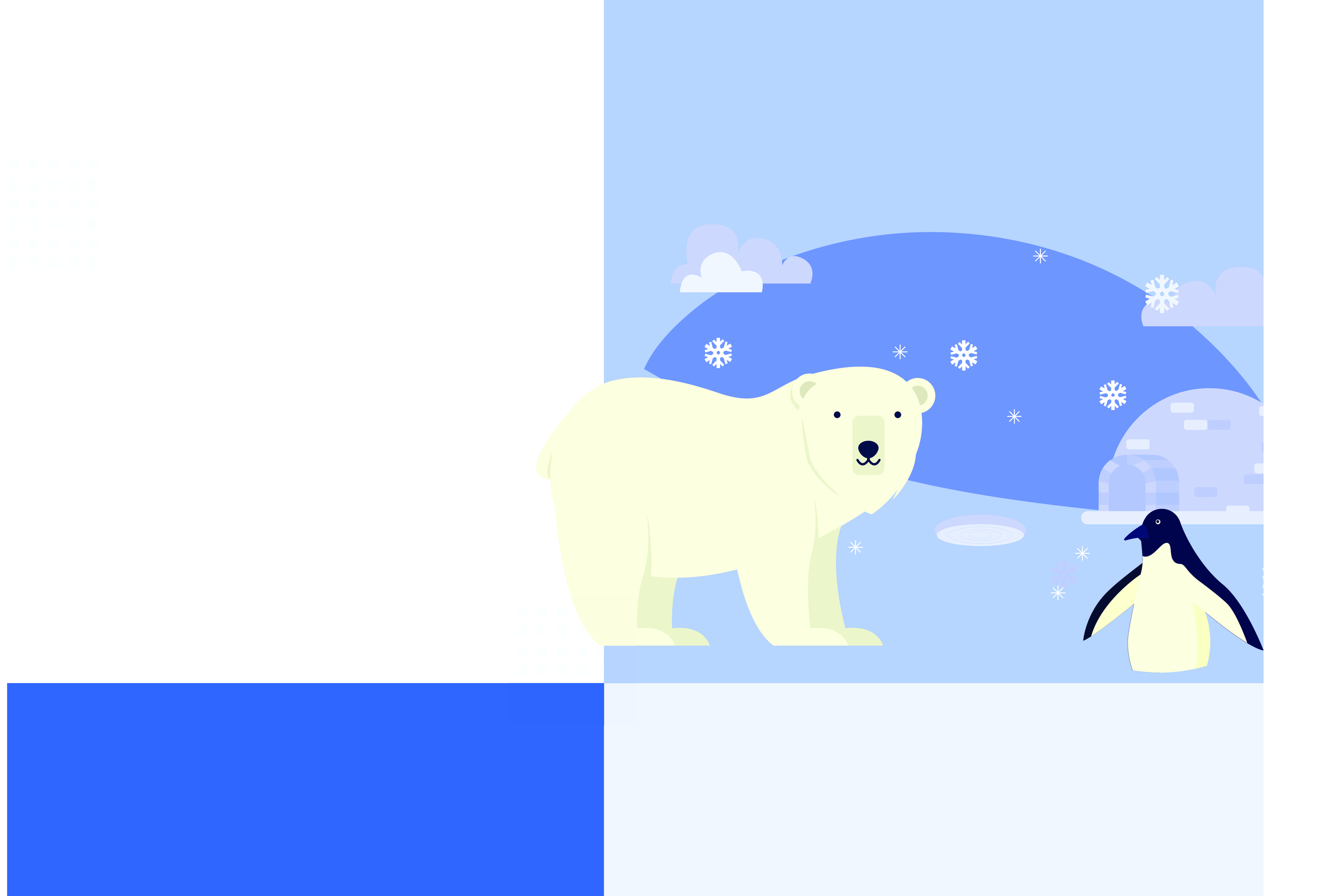  北极熊和企鹅同框插图0