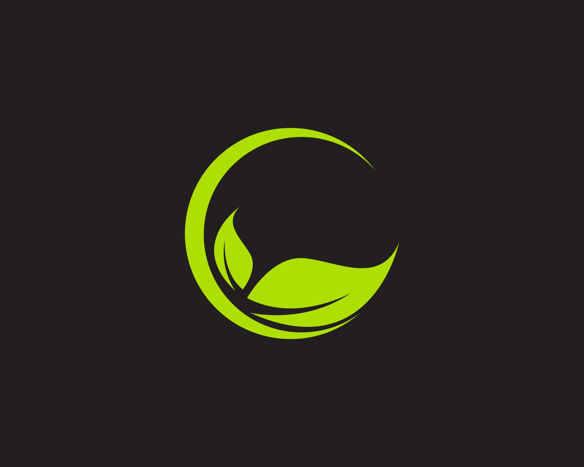 绿叶自然生态元素logo0