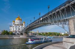 莫斯科河边的基督救世主大教堂