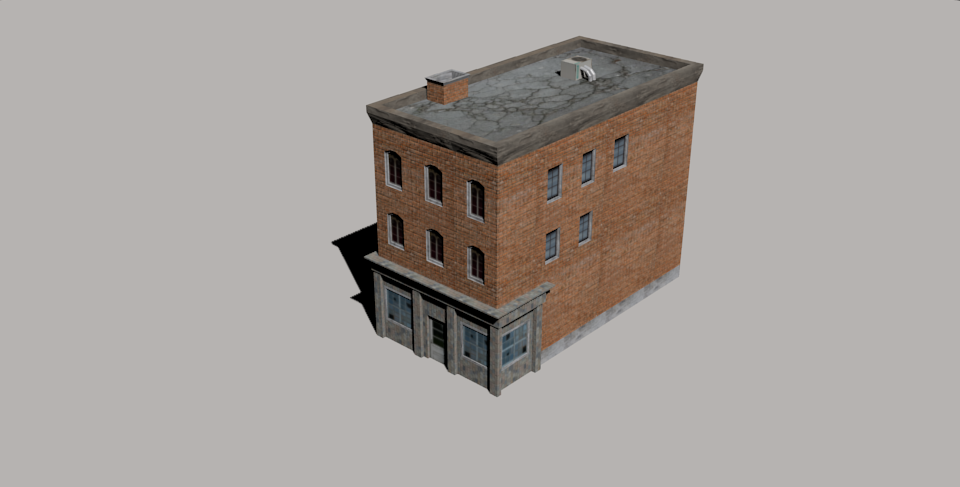 楼房建筑3D模型0