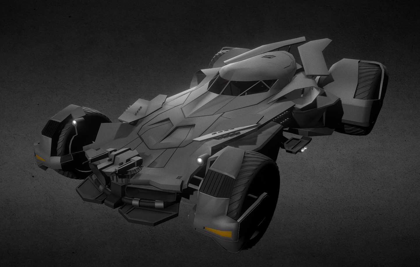 蝙蝠侠战车模型0