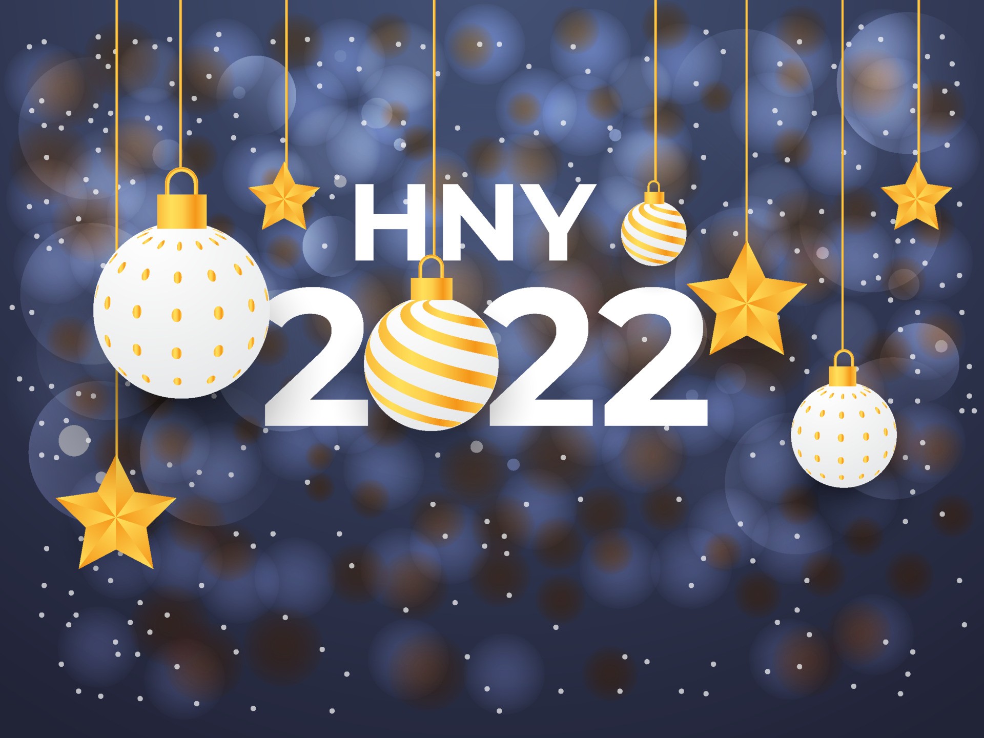 2022新年快乐3d风格插图0