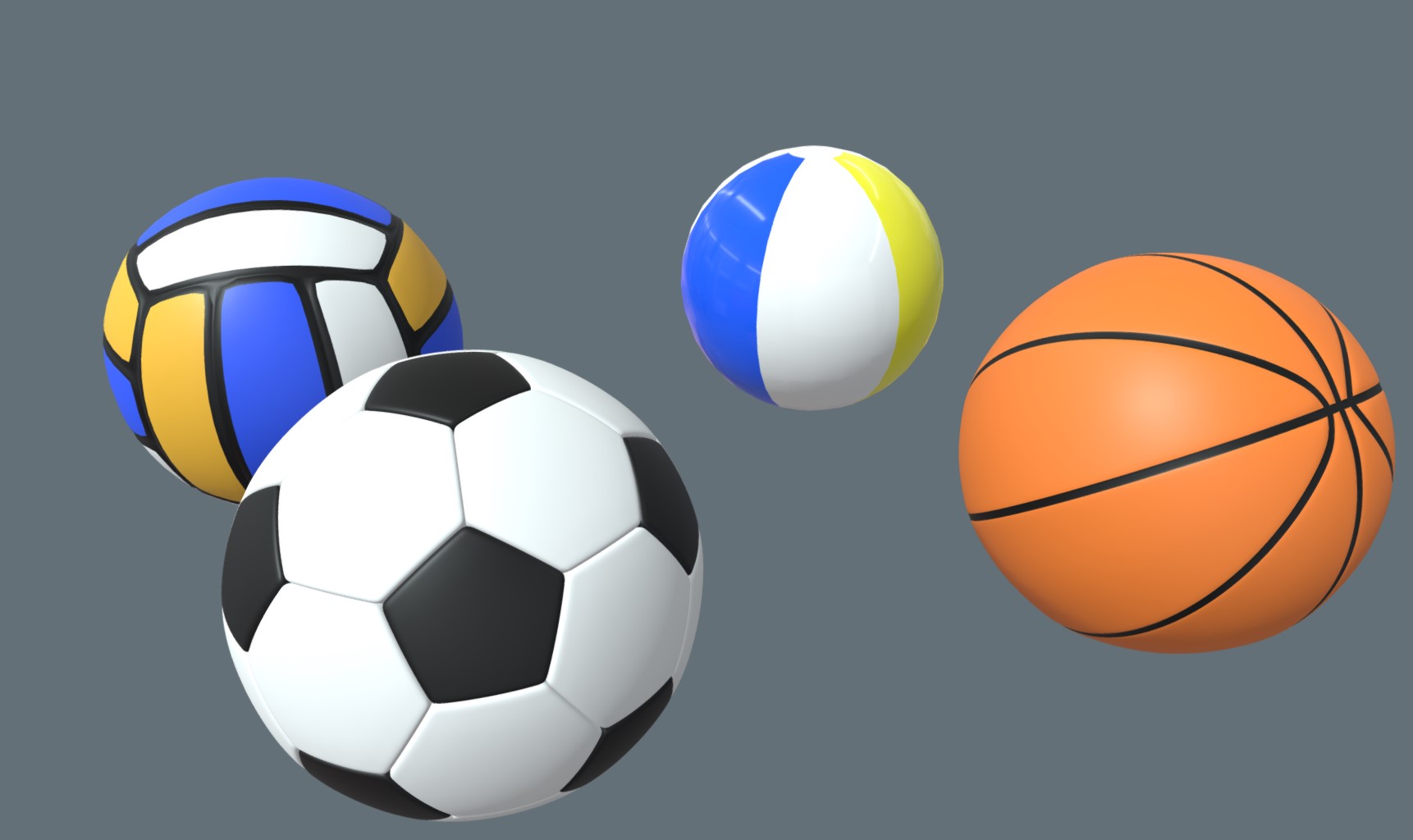 球类器材模型0