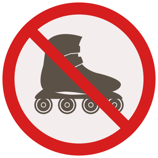 禁止滑冰图标0