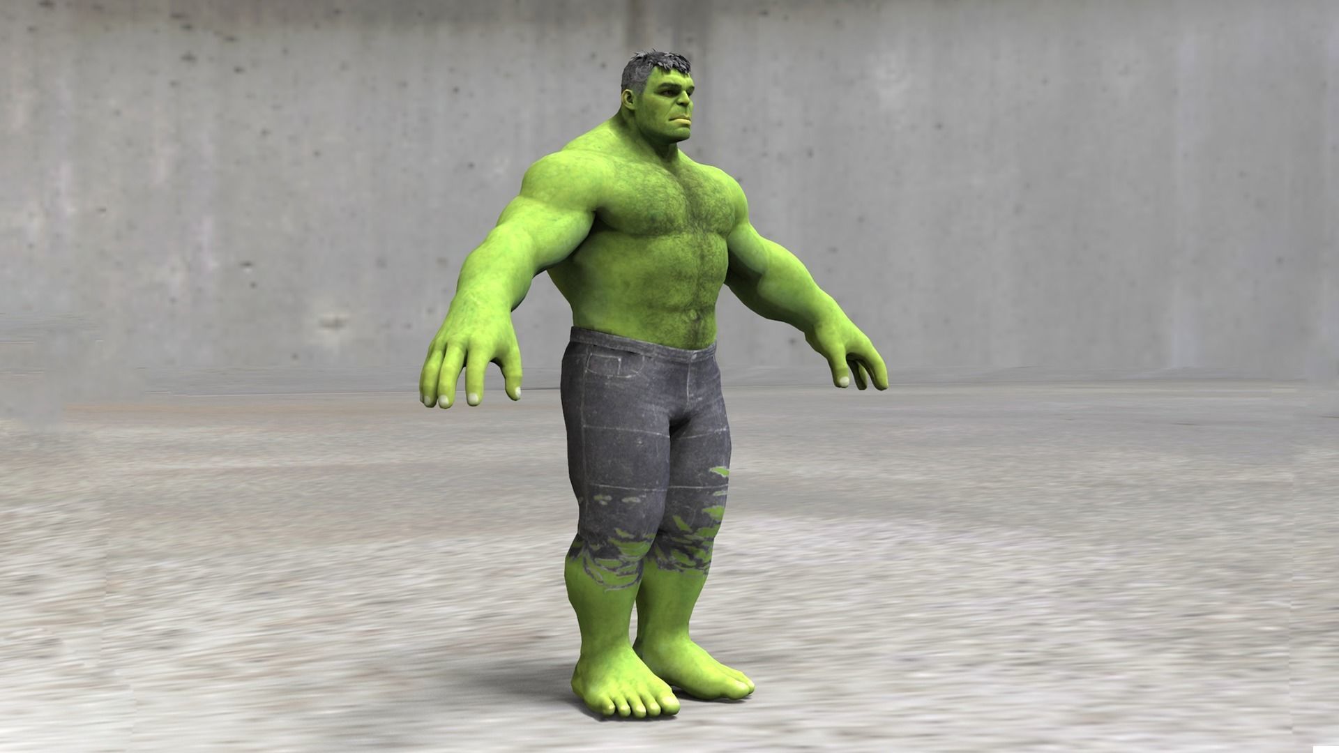 绿巨人3D模型3