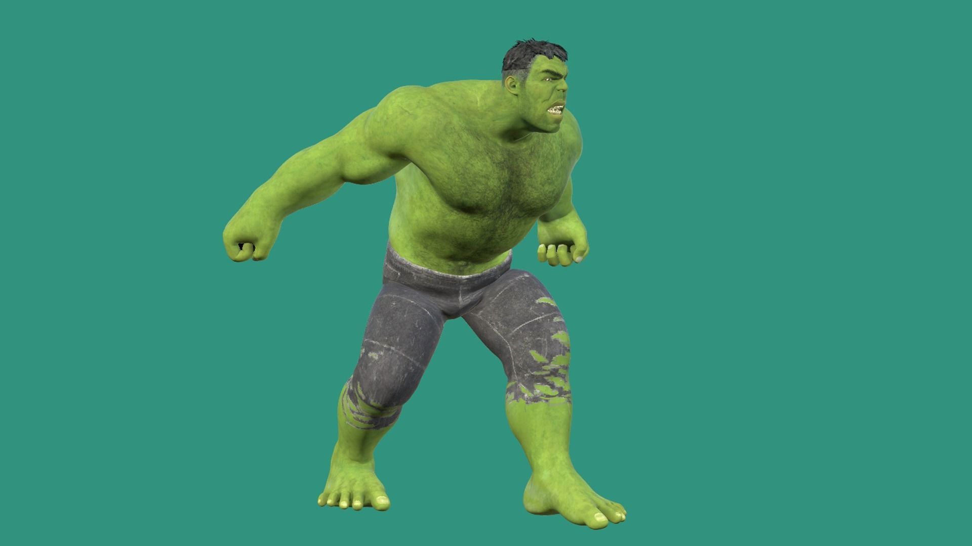 绿巨人3D模型2