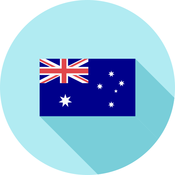 澳大利亚简笔画国旗图片