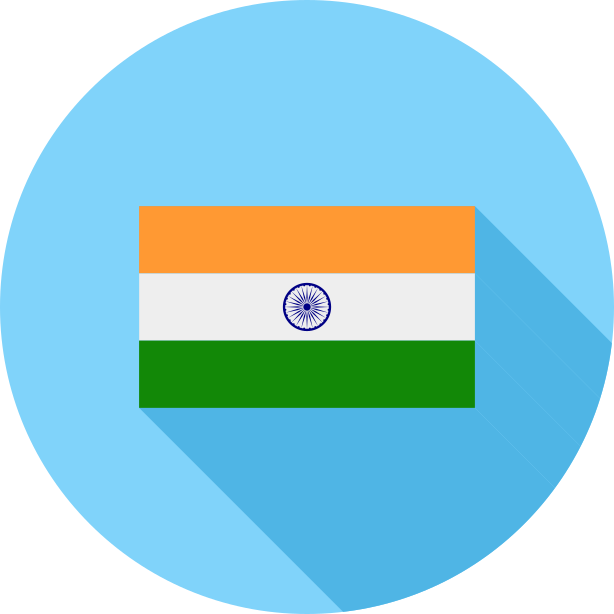 印度国旗图标0