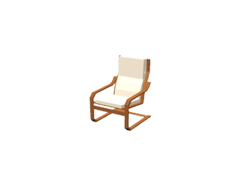 创意休闲椅设计模型0