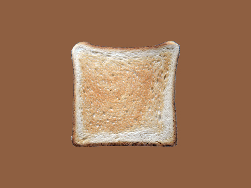 面包片3d制作模型0