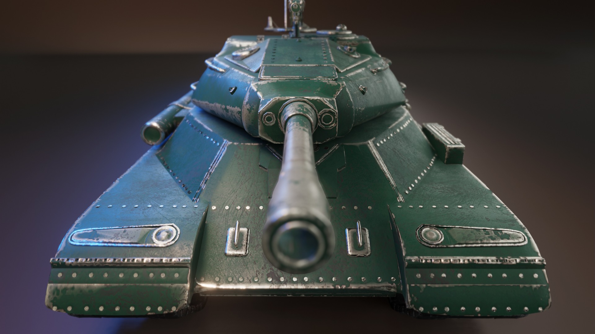 军舰坦克模型1