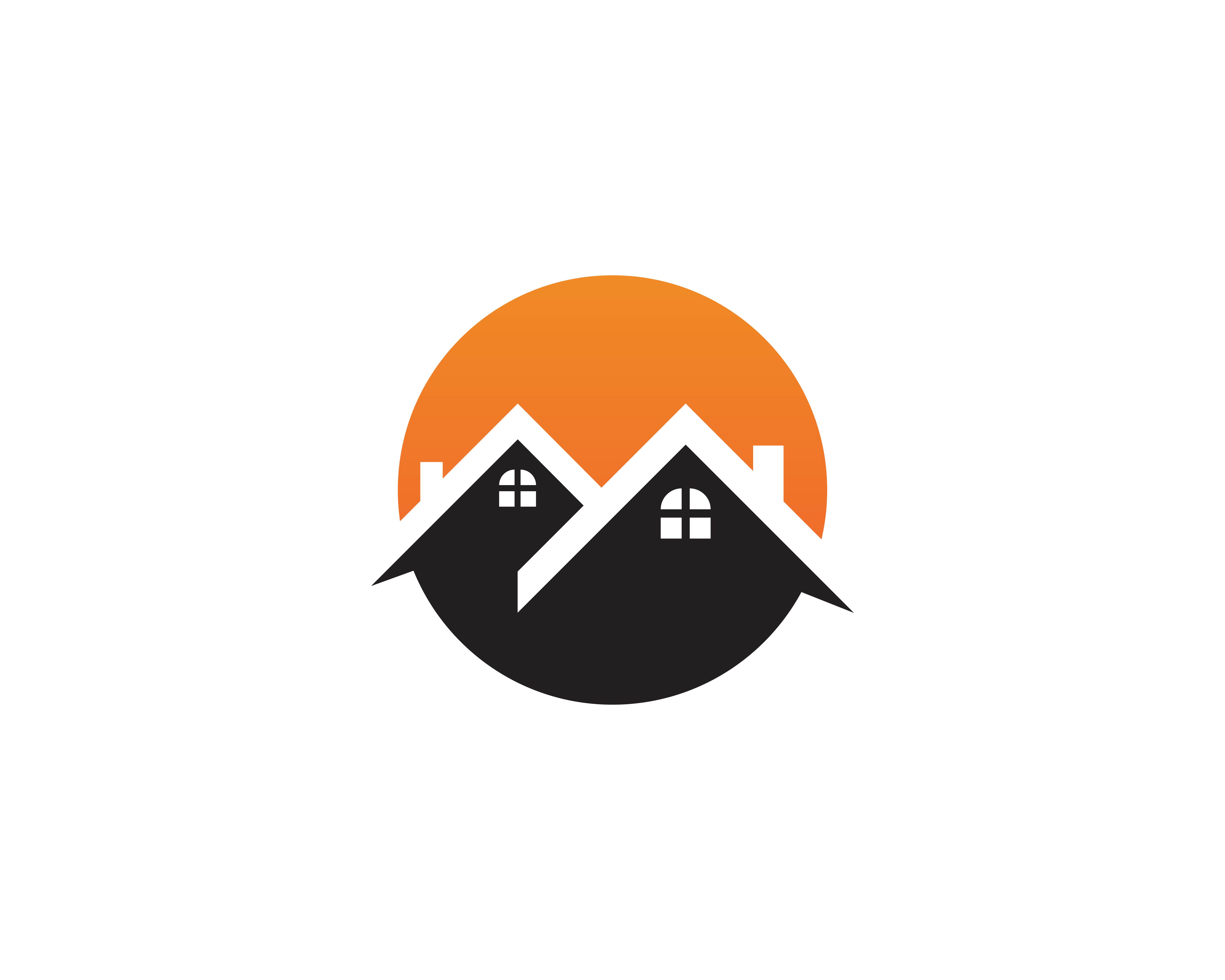 家庭建筑符号logo0