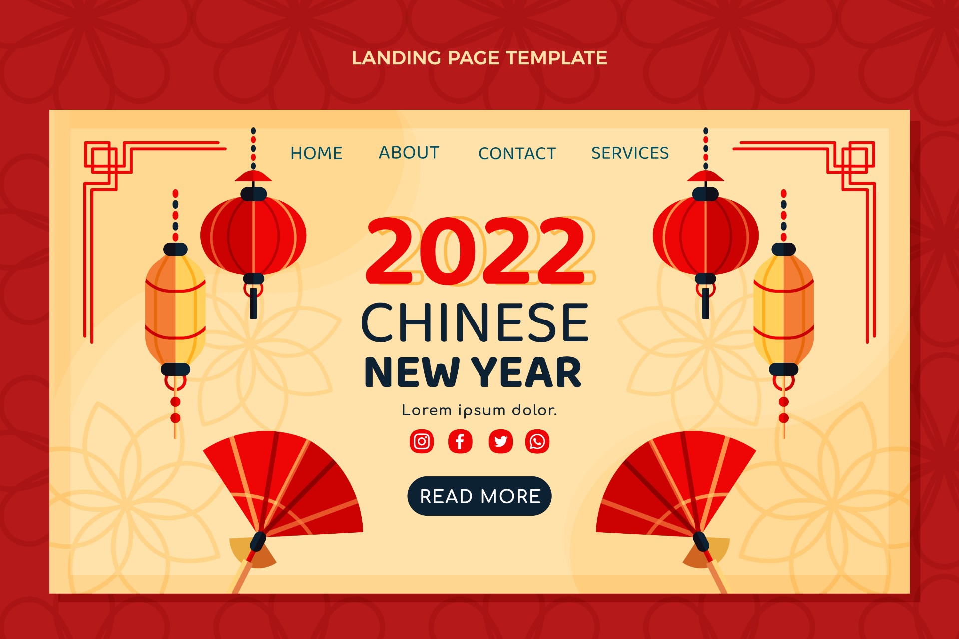 2022年新年网站设计0