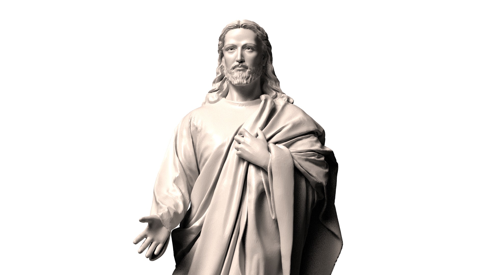 耶稣3d模型1