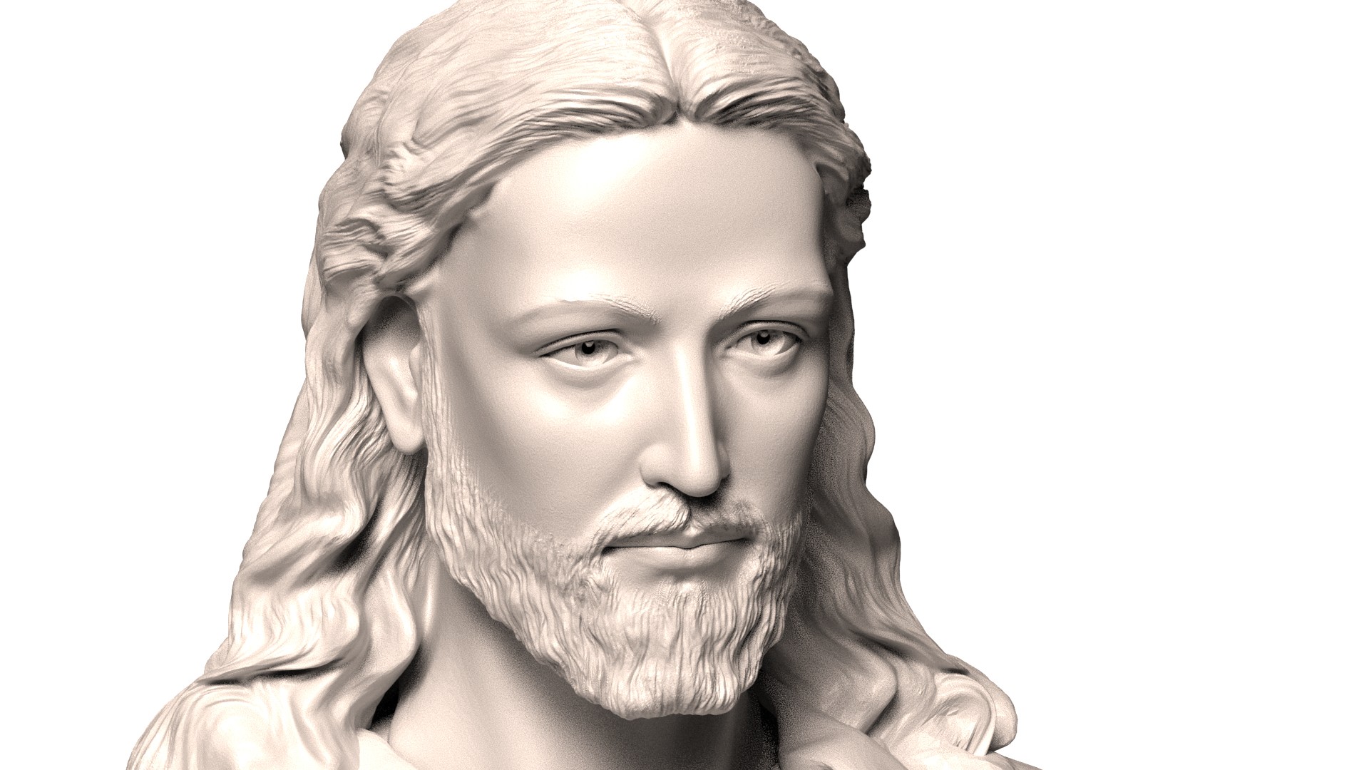 耶稣3d模型0