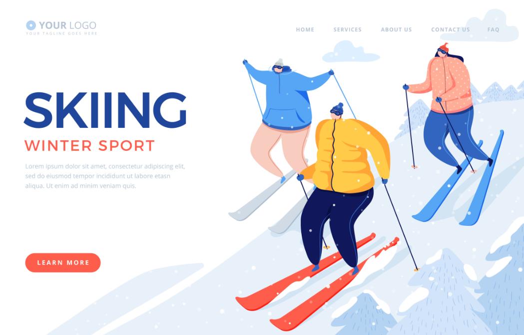 2022北京冬奥会网页模板0