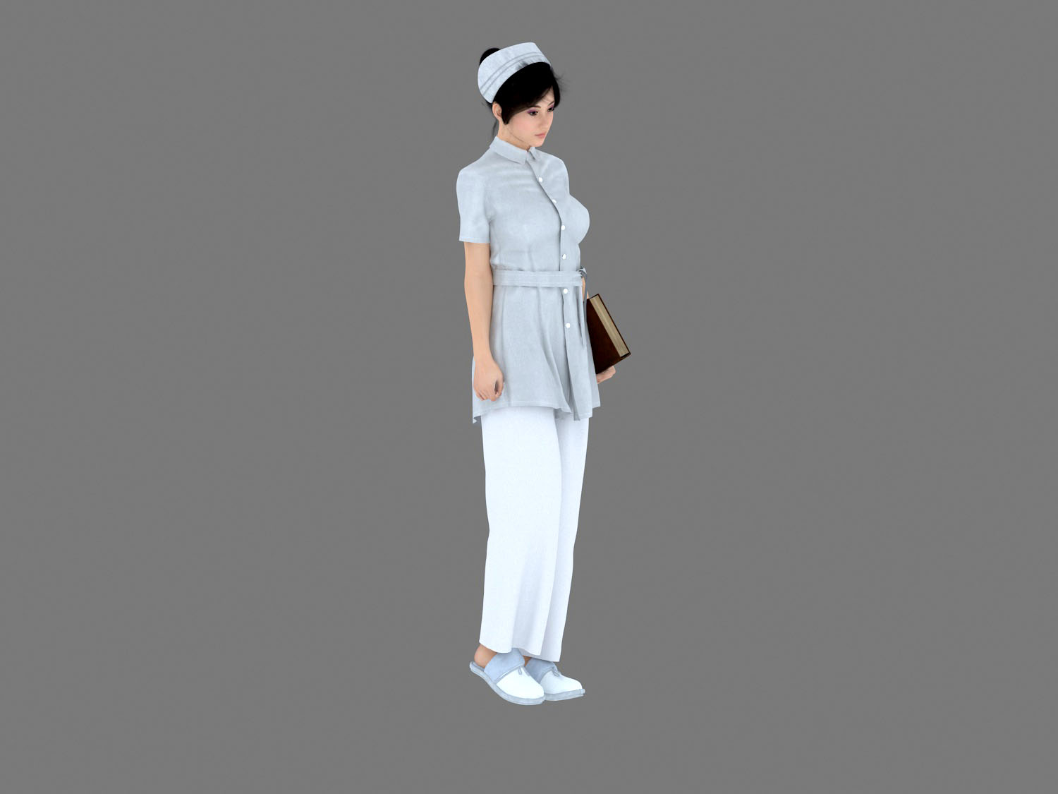3d护士模型1
