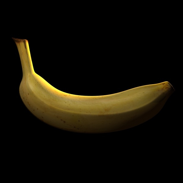 香蕉水果模型0