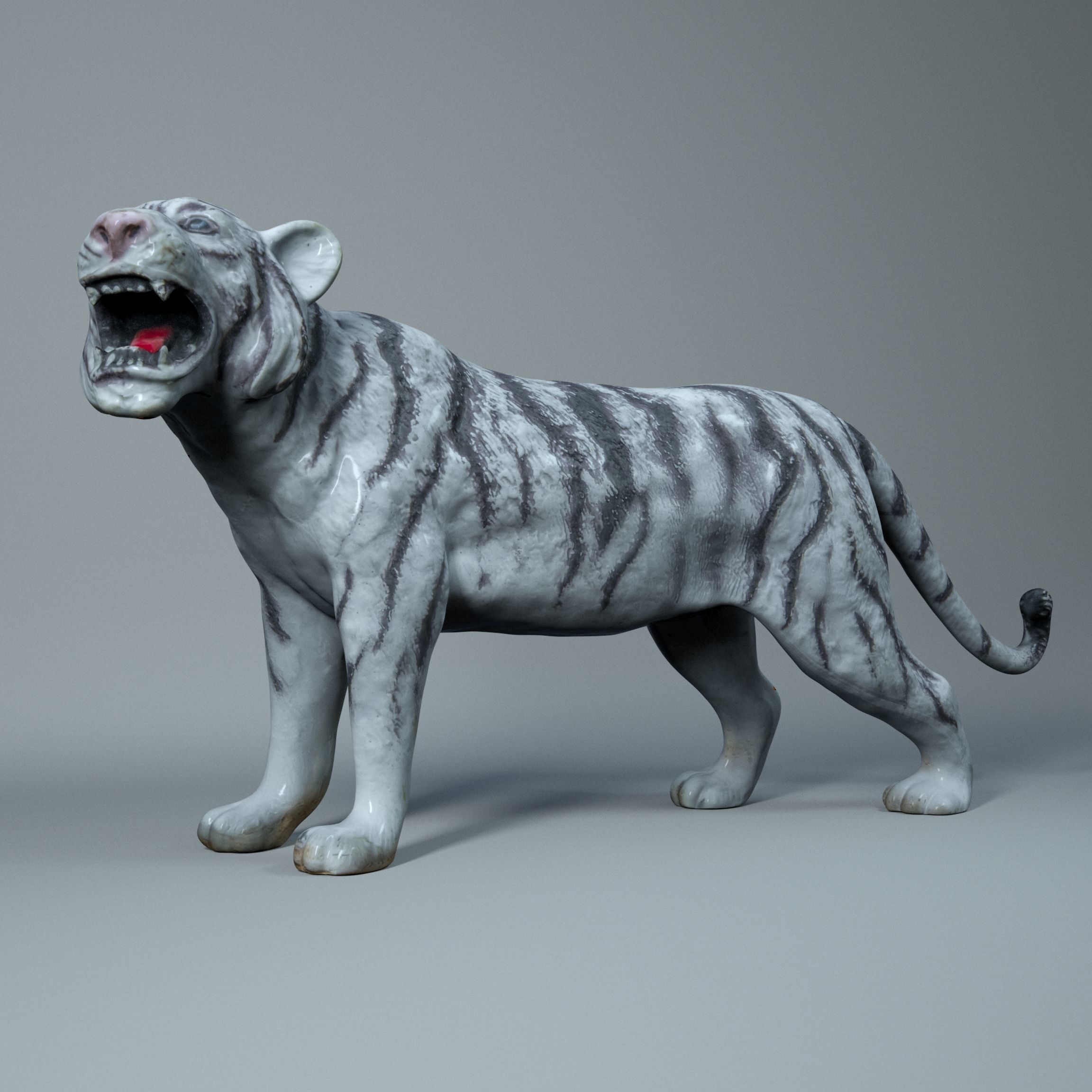 白虎3D模型1