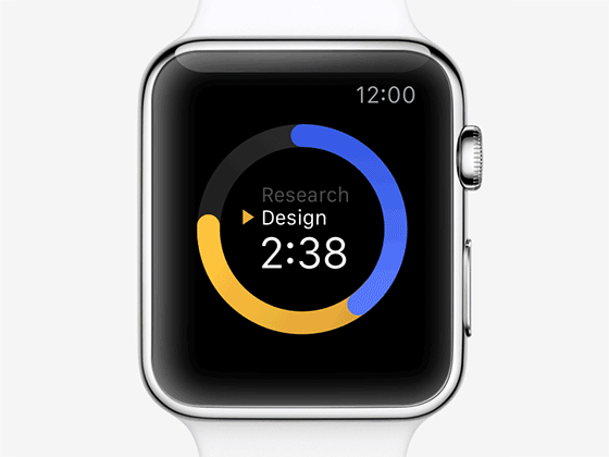 PTimer 苹果手表定时器界面1
