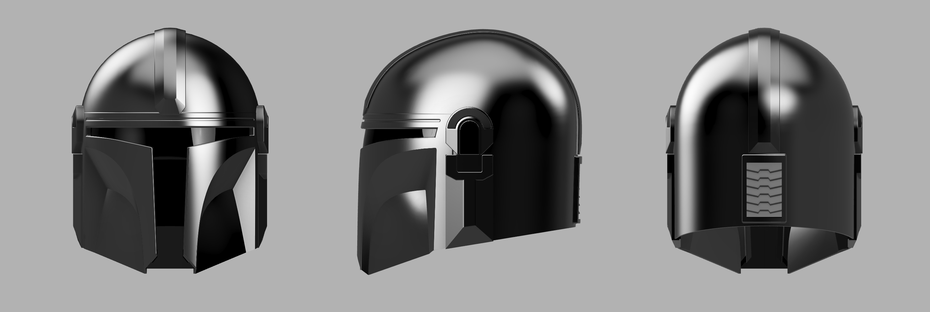 曼达洛人头盔3d模型3