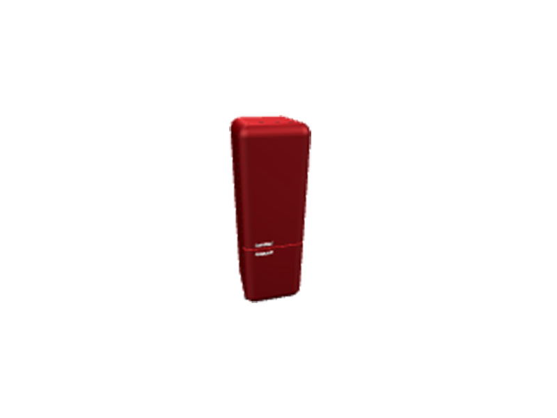 红色冰箱3d模型0