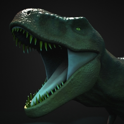 霸王龙恐龙模型2