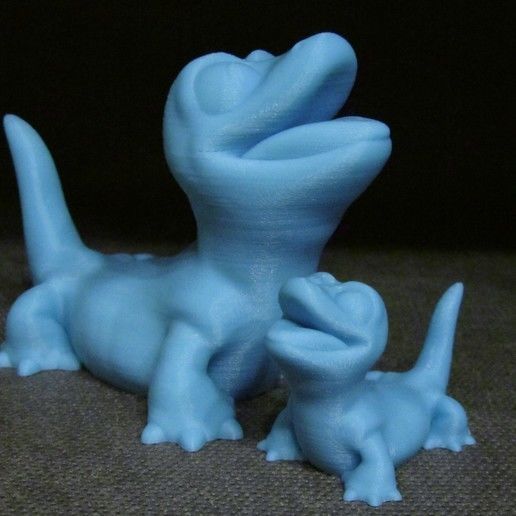 冰雪奇缘火元素蜥蜴3D打印模型2