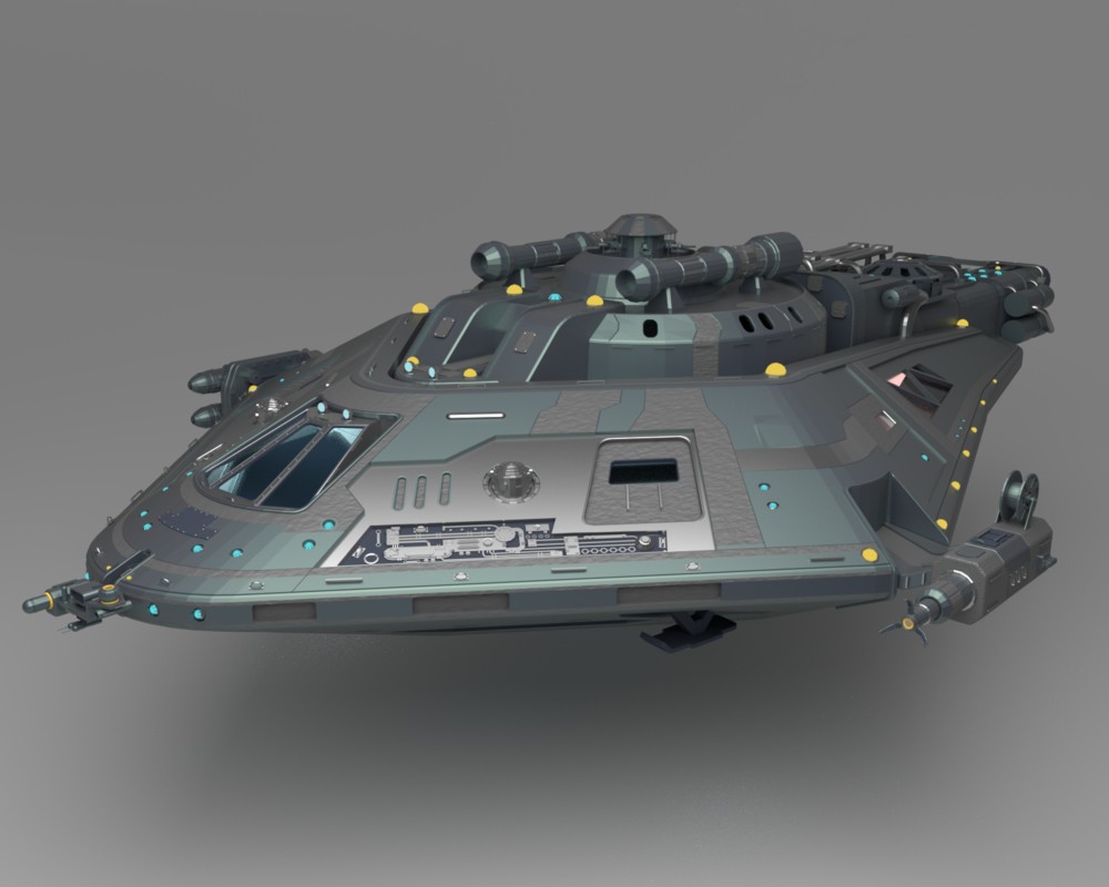太空船模型3