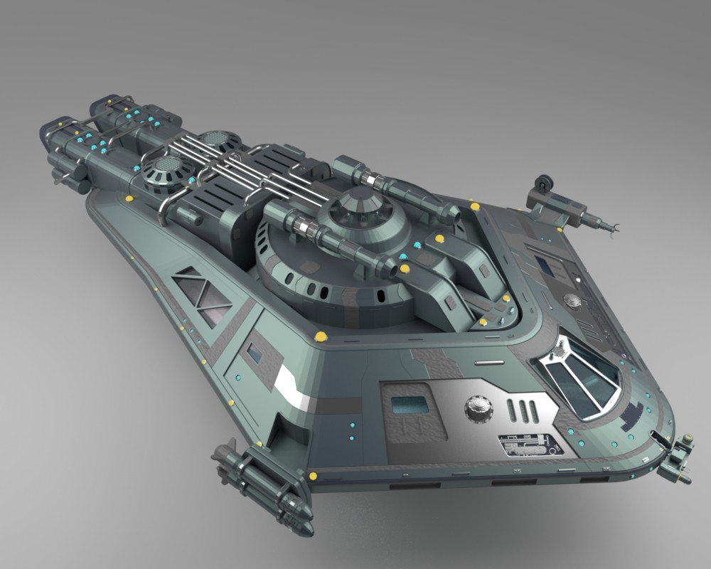 太空船模型0