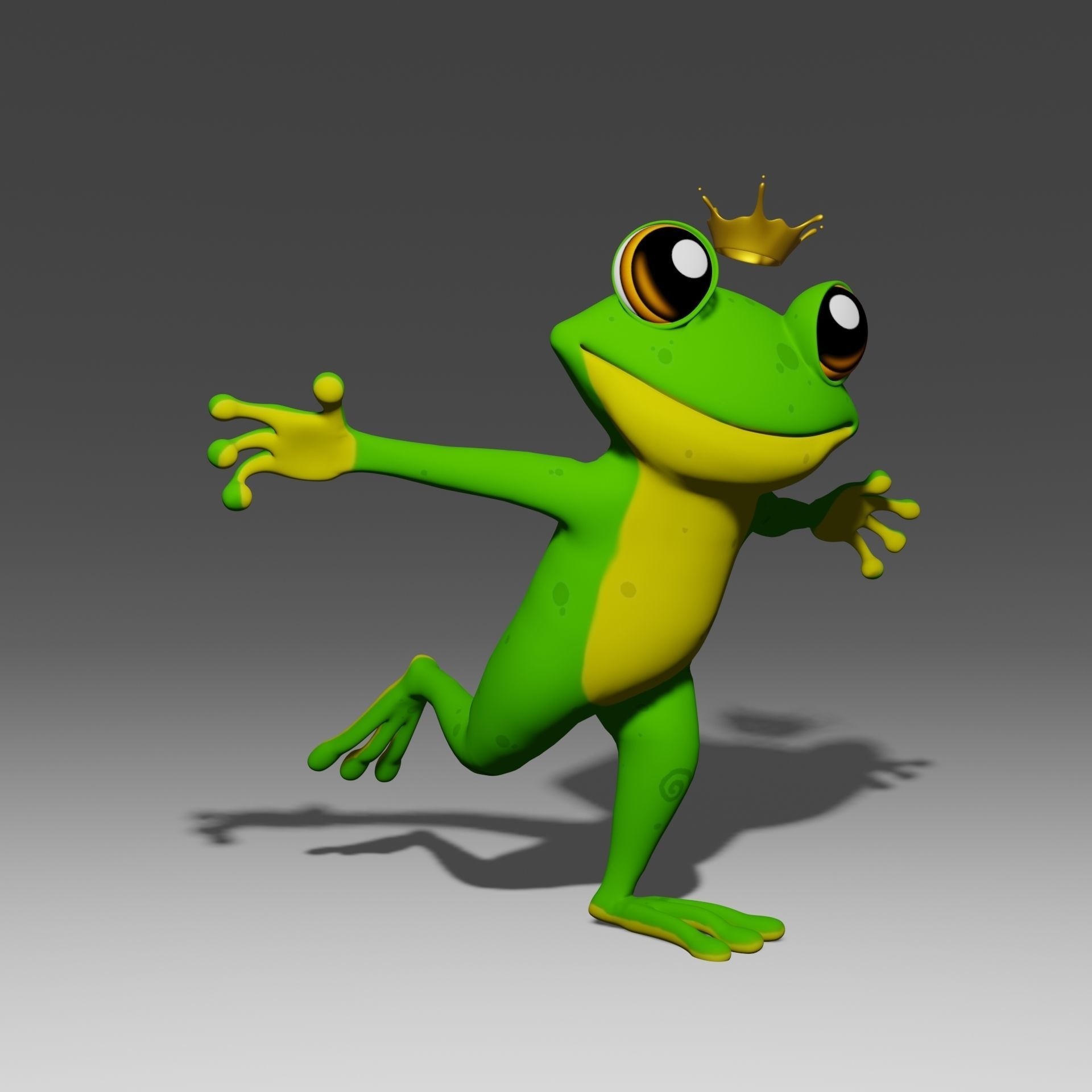 青蛙王子3D模型3