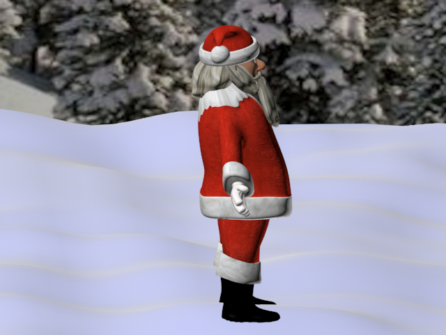 圣诞老人模型下载2
