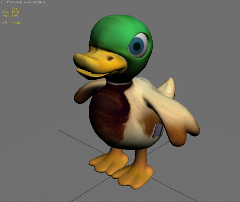 小鸭子模型1