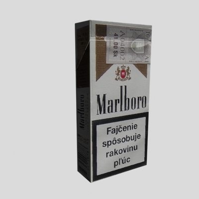 香烟盒模型3