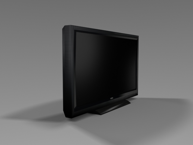 电视3d模型2