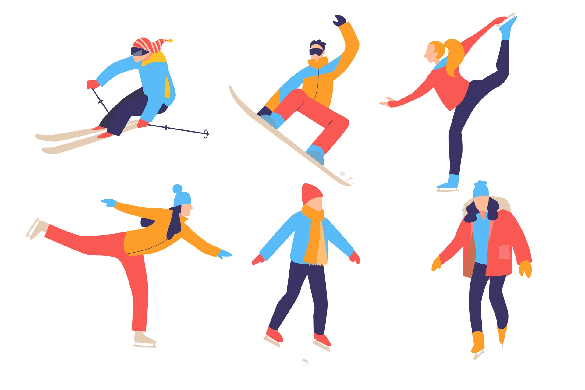 冬季运动滑雪溜冰插图0