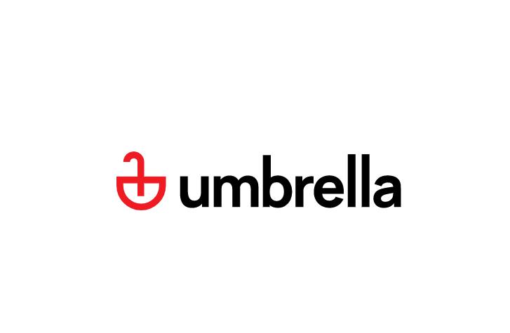 雨伞logo设计0