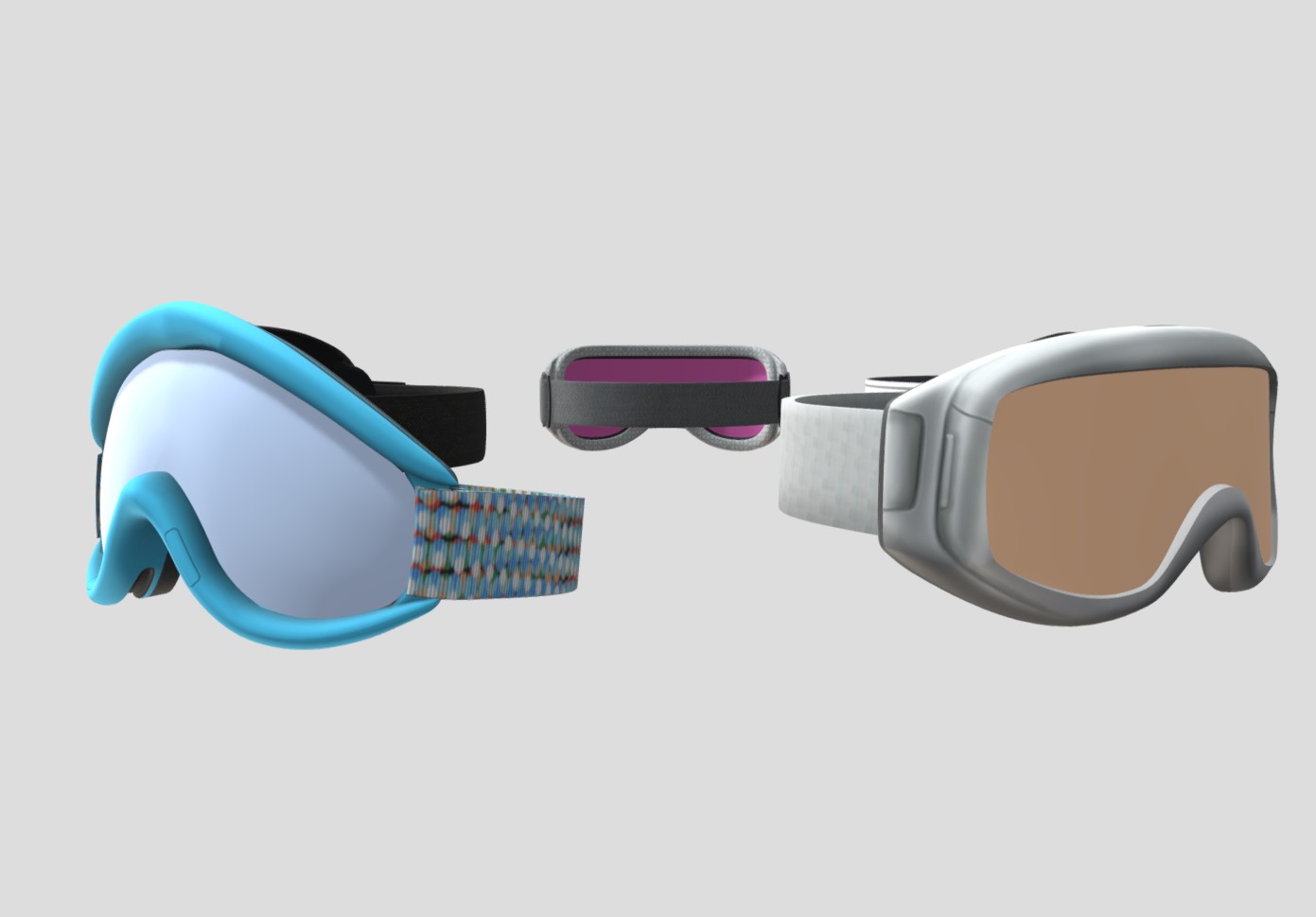 滑雪护目镜设计模型0