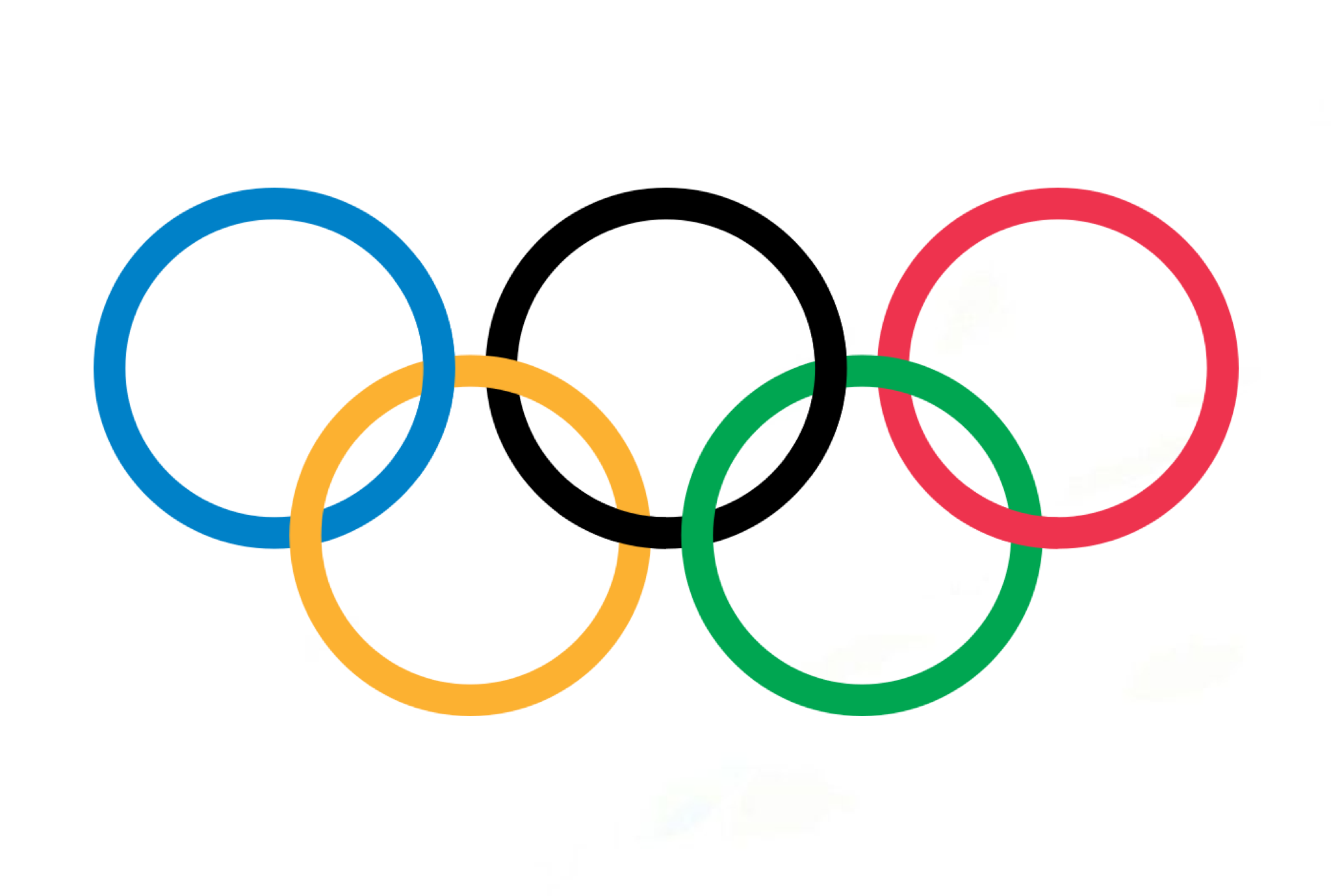 奥运五环国旗模型