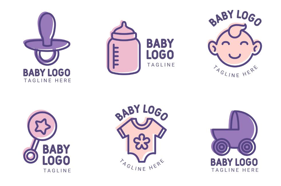 婴儿用品logo设计标志0