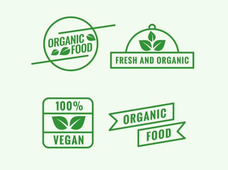 有机生态食品logo设计0