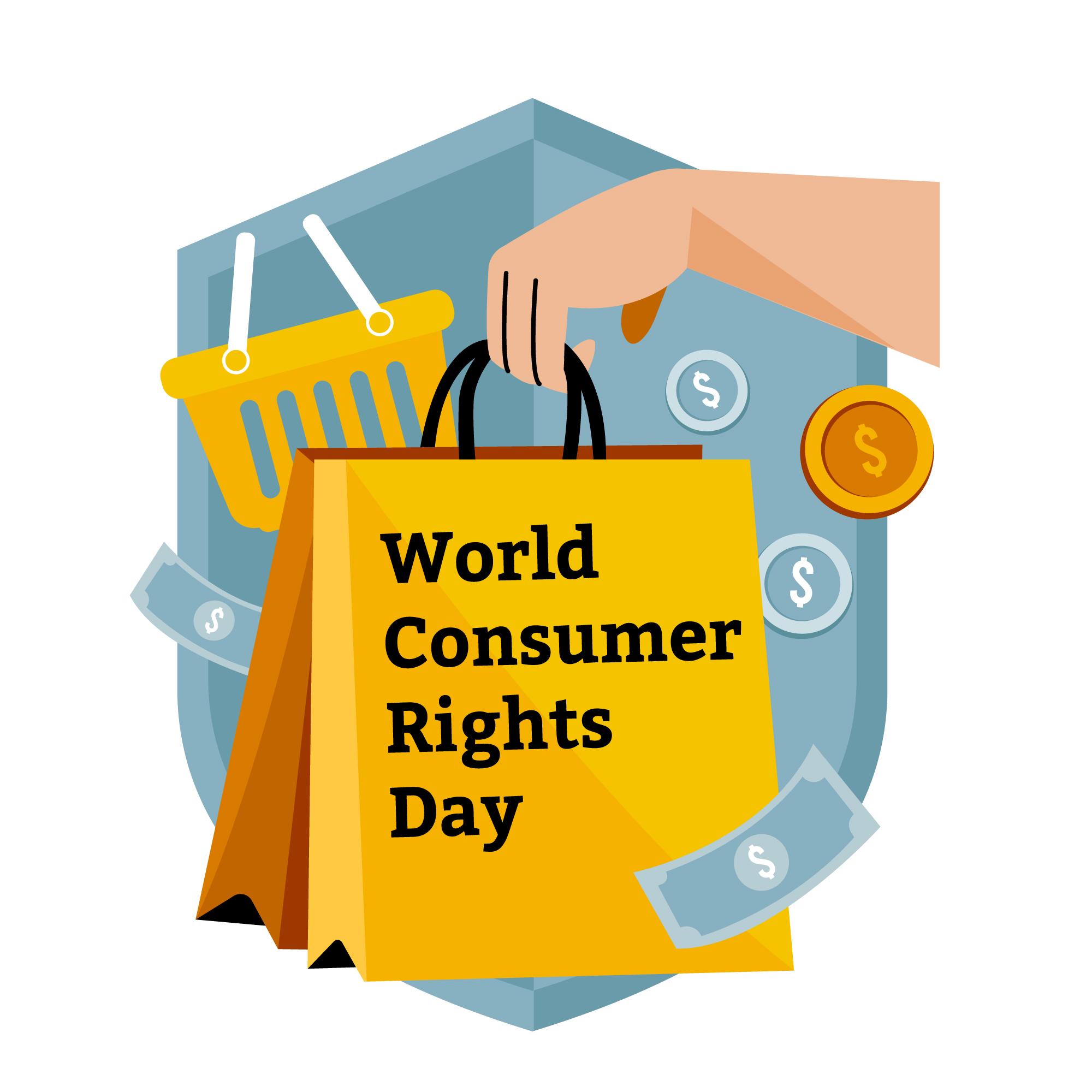 世界消费者权利日网络海报模板0