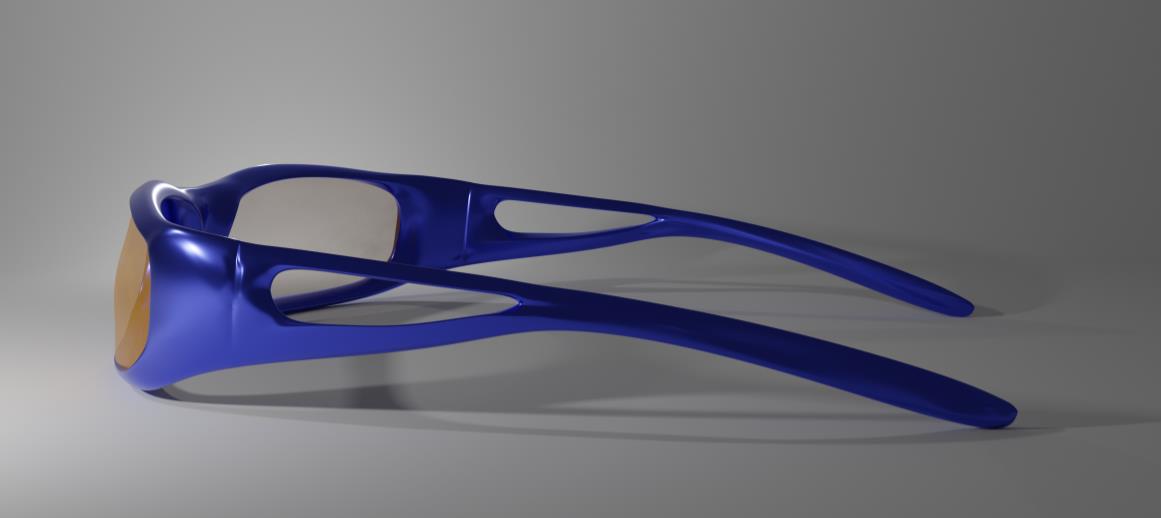 运动防护眼镜3d模型1