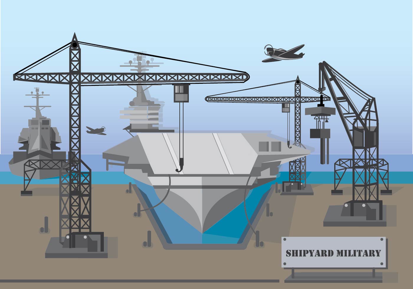 军事造船厂插图0