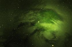 浅绿色星系与和星云图片素材,高清图片素材