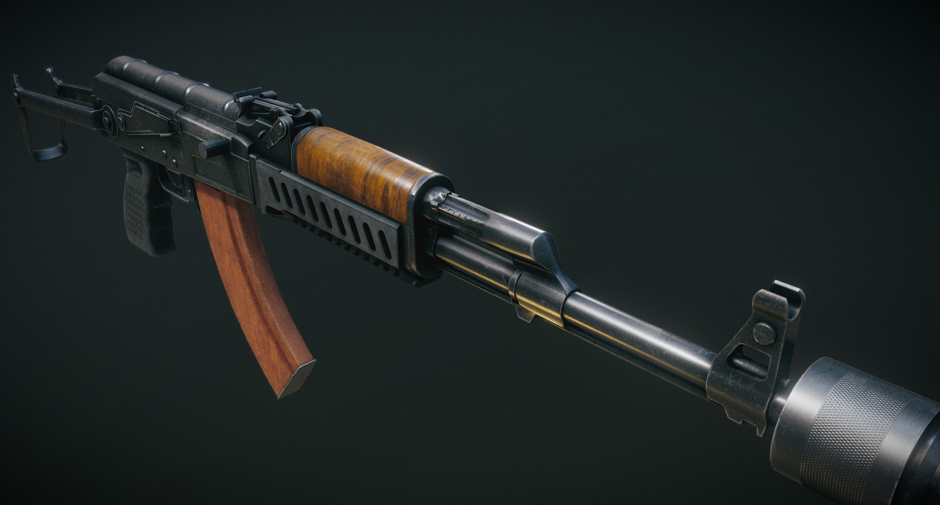 AK47枪模型0