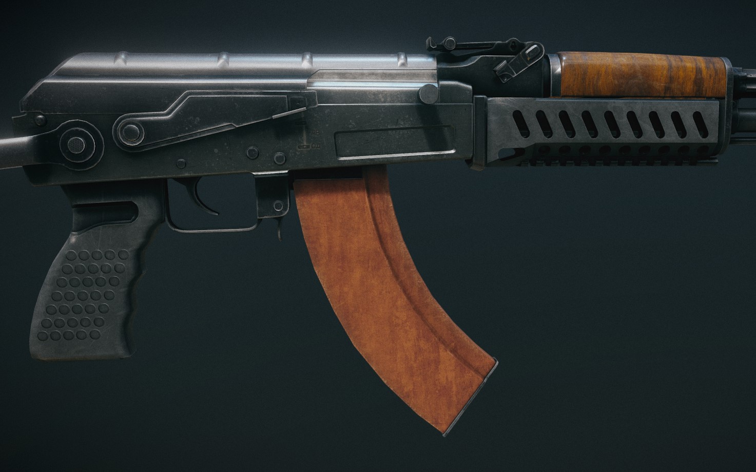 AK47枪模型1