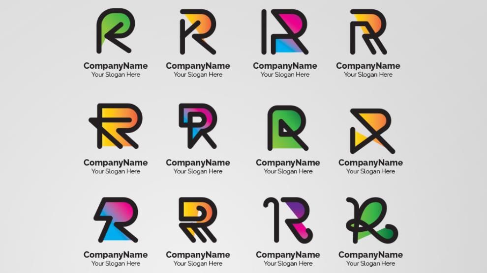 r英文字母logo设计标志0