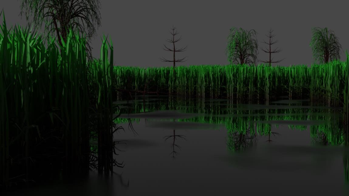 沼泽地场景模型0