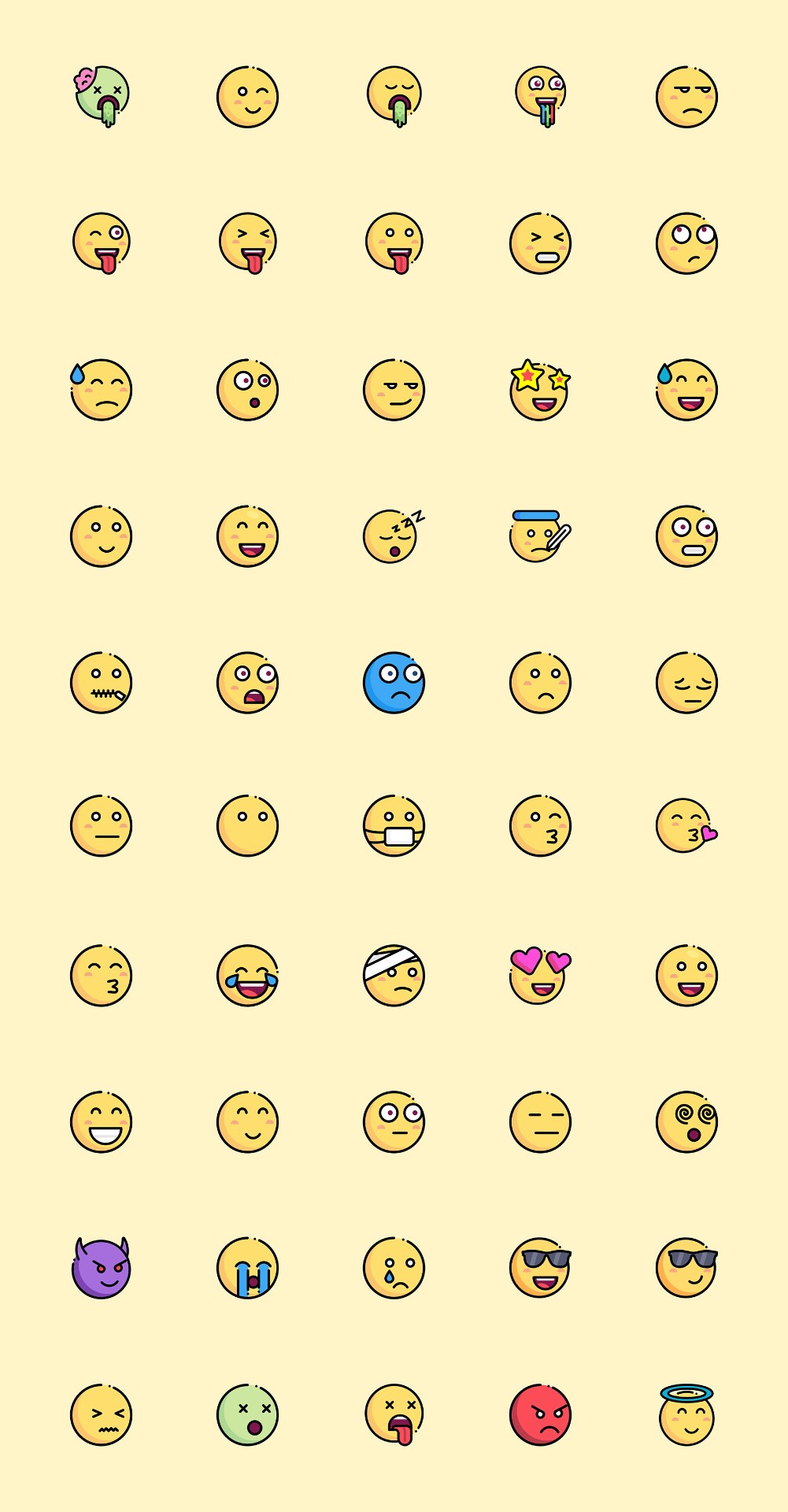 Emoji表情包图标1